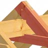 Расчётные характеристики деревянных элементов каркаса