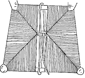 Плетение сидений стульев из тростника и камыша. Рис. 5