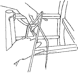 Плетение сидений стульев из тростника и камыша. Рис. 8