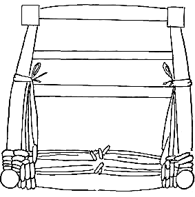 Плетение сидений стульев из тростника и камыша